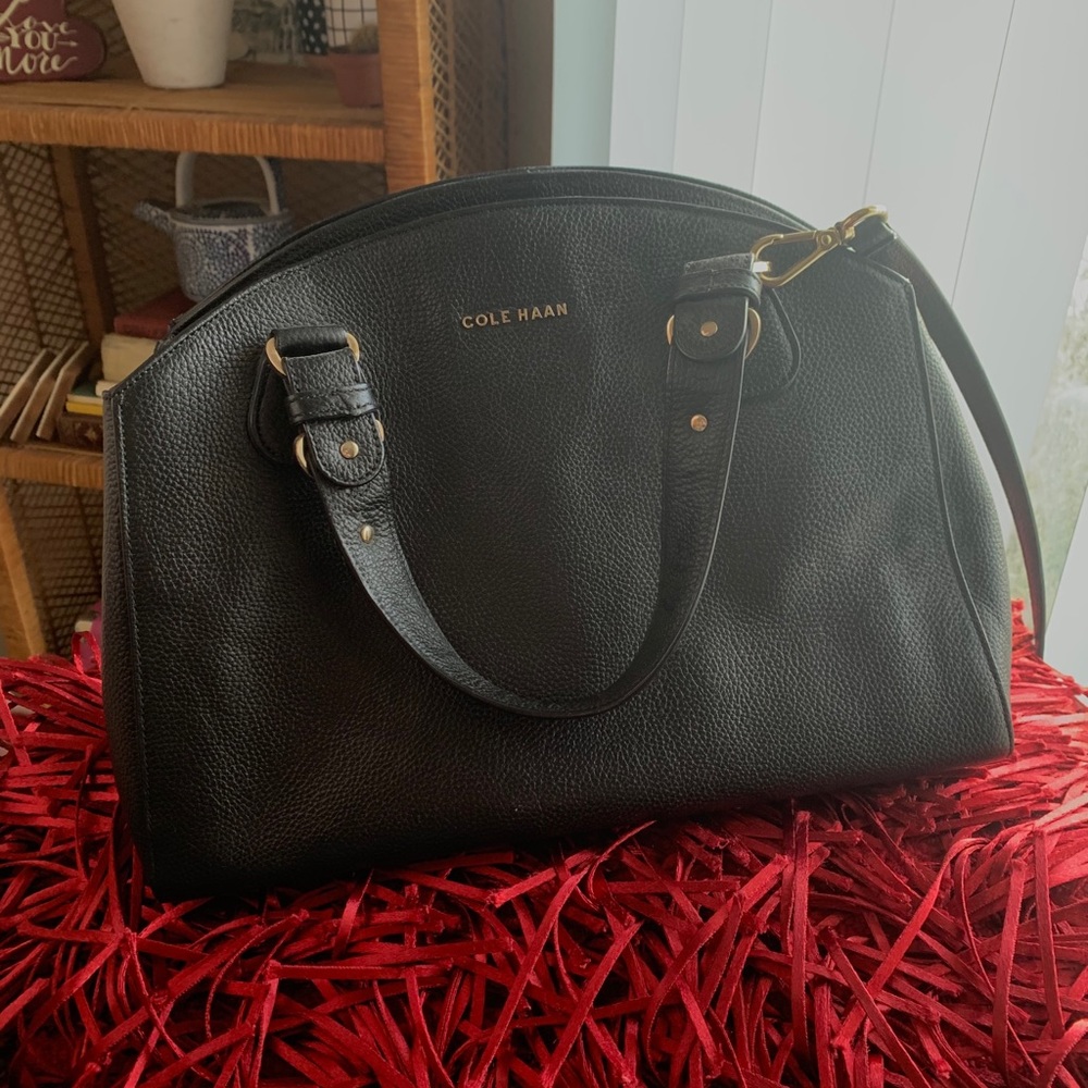 Cole Haan black crossbody